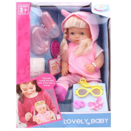 عروسک وارم بیبی مدل Lovely Baby
